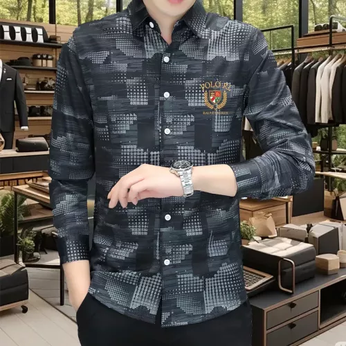 Replica Ralph Lauren Polo Shirts Long Sleeved For Men #1374930 $56.00 USD for Wholesale