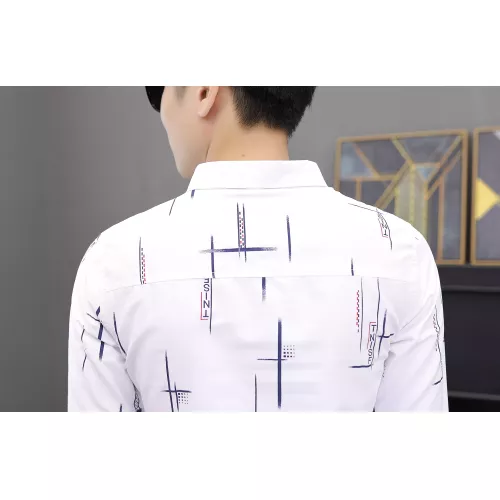 Replica Louis Vuitton LV Shirts Long Sleeved For Men #1374946 $56.00 USD for Wholesale