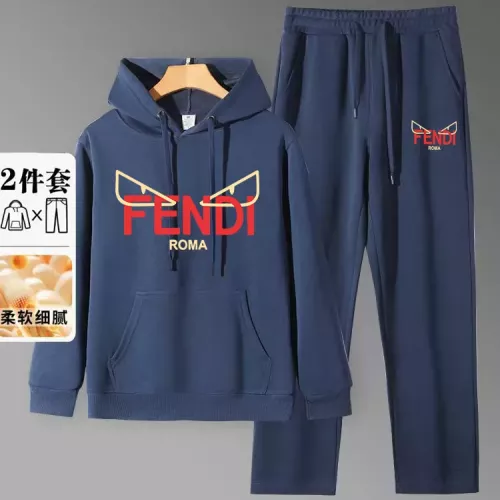 Fendi Tracksuits Long Sleeved For Men #1375045 $80.00 USD, Wholesale Replica Fendi Tracksuits