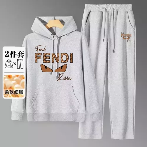 Fendi Tracksuits Long Sleeved For Men #1375104 $80.00 USD, Wholesale Replica Fendi Tracksuits