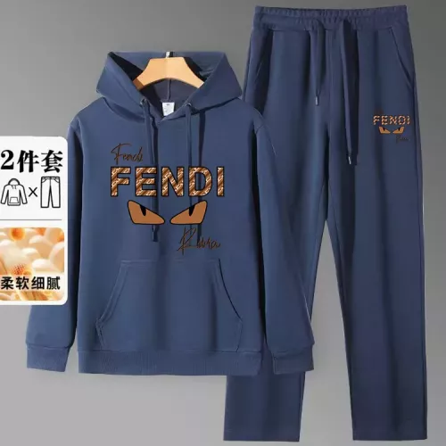 Fendi Tracksuits Long Sleeved For Men #1375105 $80.00 USD, Wholesale Replica Fendi Tracksuits