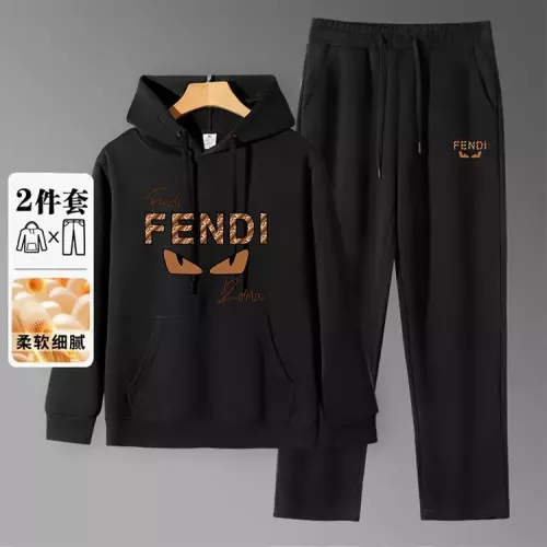 Fendi Tracksuits Long Sleeved For Men #1375106 $80.00 USD, Wholesale Replica Fendi Tracksuits