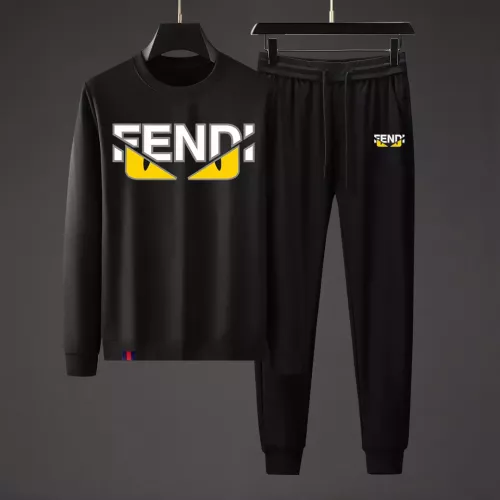 Fendi Tracksuits Long Sleeved For Men #1375116 $88.00 USD, Wholesale Replica Fendi Tracksuits