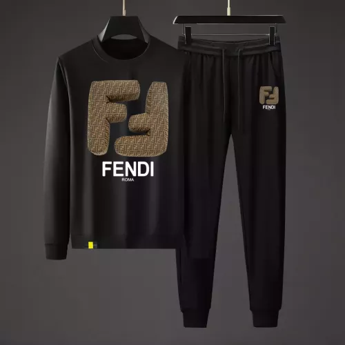 Fendi Tracksuits Long Sleeved For Men #1375141 $88.00 USD, Wholesale Replica Fendi Tracksuits