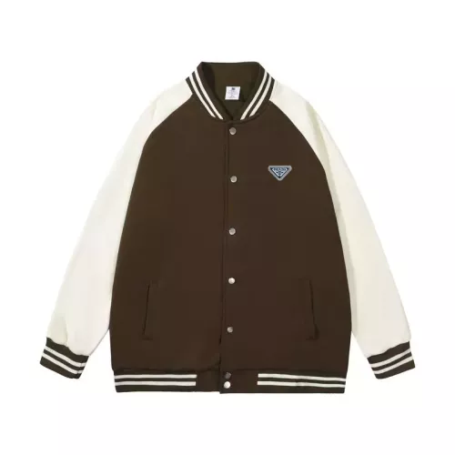Prada Jackets Long Sleeved For Unisex #1375246 $80.00 USD, Wholesale Replica Prada Jackets