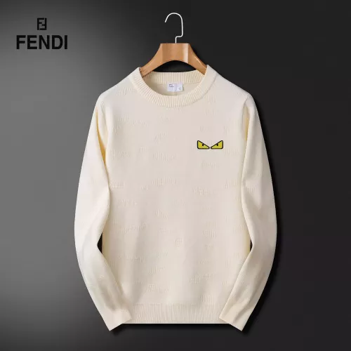 Fendi Sweaters Long Sleeved For Men #1375295 $52.00 USD, Wholesale Replica Fendi Sweaters