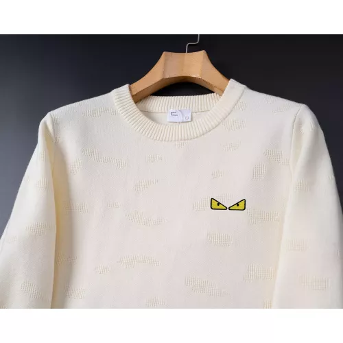 Replica Fendi Sweaters Long Sleeved For Men #1375295 $52.00 USD for Wholesale
