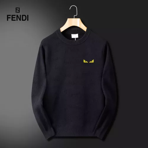 Fendi Sweaters Long Sleeved For Men #1375298 $52.00 USD, Wholesale Replica Fendi Sweaters