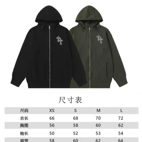 Replica Chrome Hearts Jackets Long Sleeved For Unisex #1375354 $72.00 USD for Wholesale