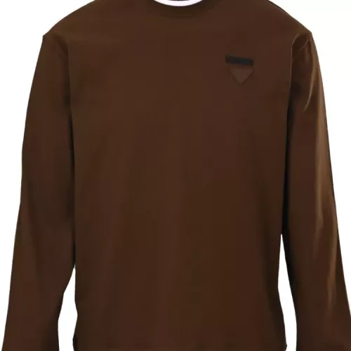 Prada T-Shirts Long Sleeved For Unisex #1375441 $80.00 USD, Wholesale Replica Prada T-Shirts