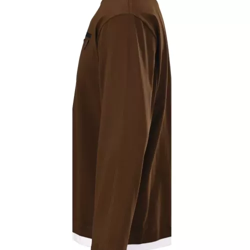 Replica Prada T-Shirts Long Sleeved For Unisex #1375441 $80.00 USD for Wholesale