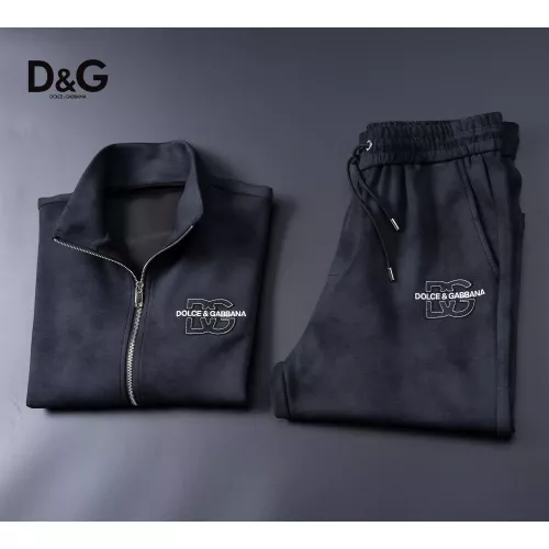 Replica Dolce & Gabbana D&G Tracksuits Long Sleeved For Men #1375445 $102.00 USD for Wholesale