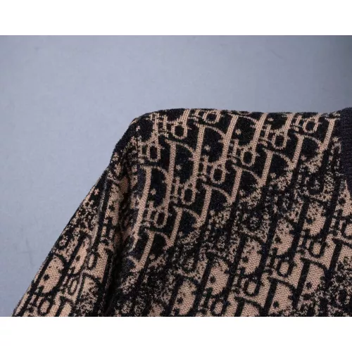 Replica Christian Dior Sweaters Long Sleeved For Men #1375496 $48.00 USD for Wholesale
