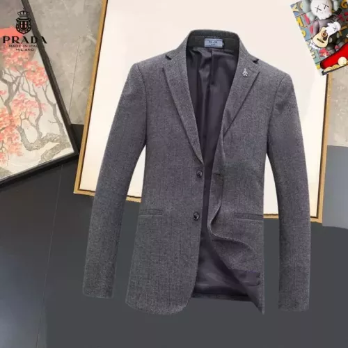 Prada Jackets Long Sleeved For Men #1375503 $68.00 USD, Wholesale Replica Prada Jackets