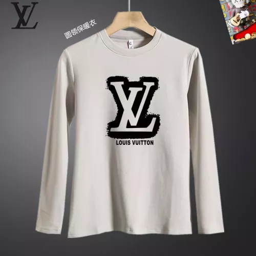 Louis Vuitton LV T-Shirts Long Sleeved For Men #1375521 $40.00 USD, Wholesale Replica Louis Vuitton LV T-Shirts