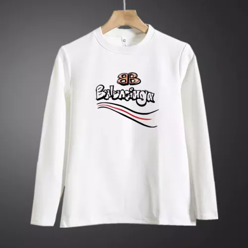 Balenciaga T-Shirts Long Sleeved For Men #1375525 $40.00 USD, Wholesale Replica Balenciaga T-Shirts