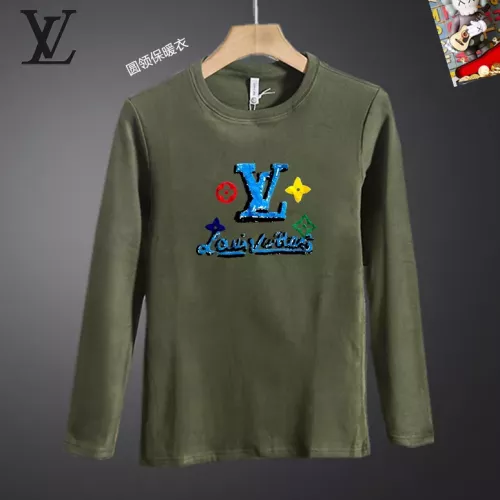 Louis Vuitton LV T-Shirts Long Sleeved For Men #1375538 $40.00 USD, Wholesale Replica Louis Vuitton LV T-Shirts