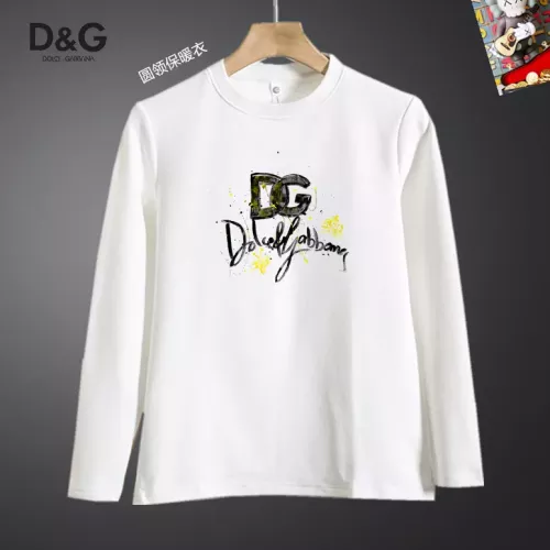 Dolce &amp; Gabbana D&amp;G T-Shirts Long Sleeved For Men #1375540 $40.00 USD, Wholesale Replica Dolce &amp; Gabbana D&amp;G T-Shirts