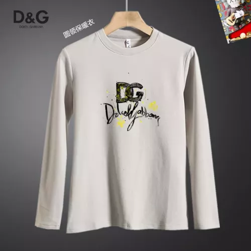 Dolce &amp; Gabbana D&amp;G T-Shirts Long Sleeved For Men #1375541 $40.00 USD, Wholesale Replica Dolce &amp; Gabbana D&amp;G T-Shirts