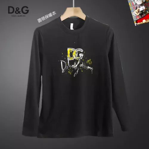Dolce &amp; Gabbana D&amp;G T-Shirts Long Sleeved For Men #1375544 $40.00 USD, Wholesale Replica Dolce &amp; Gabbana D&amp;G T-Shirts