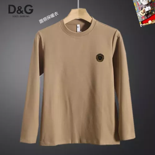Dolce &amp; Gabbana D&amp;G T-Shirts Long Sleeved For Men #1375552 $40.00 USD, Wholesale Replica Dolce &amp; Gabbana D&amp;G T-Shirts