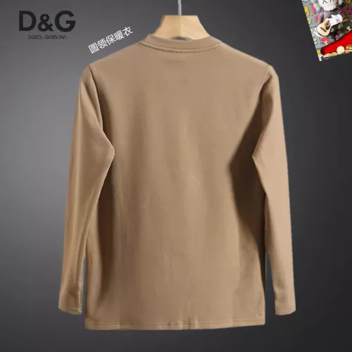 Replica Dolce & Gabbana D&G T-Shirts Long Sleeved For Men #1375552 $40.00 USD for Wholesale