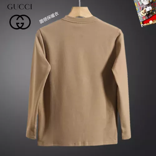Replica Gucci T-Shirts Long Sleeved For Men #1375567 $40.00 USD for Wholesale
