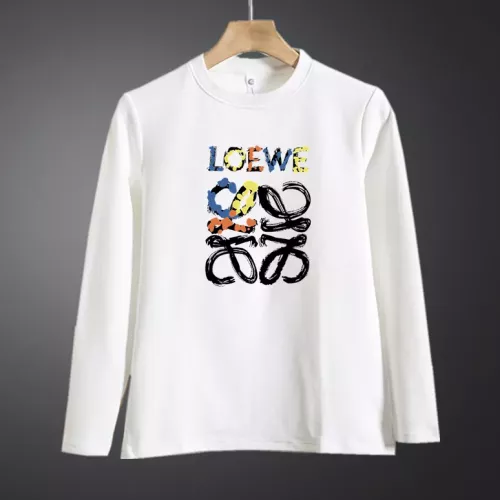 LOEWE T-Shirts Long Sleeved For Men #1375615 $40.00 USD, Wholesale Replica LOEWE T-Shirts