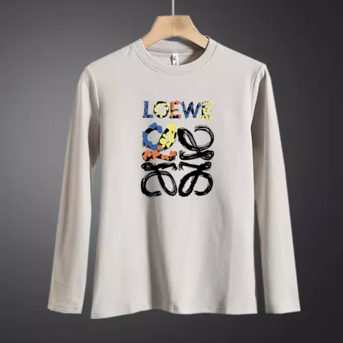 LOEWE T-Shirts Long Sleeved For Men #1375616 $40.00 USD, Wholesale Replica LOEWE T-Shirts