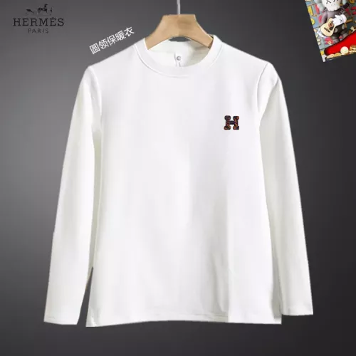 Hermes T-Shirts Long Sleeved For Men #1375625 $40.00 USD, Wholesale Replica Hermes T-Shirts