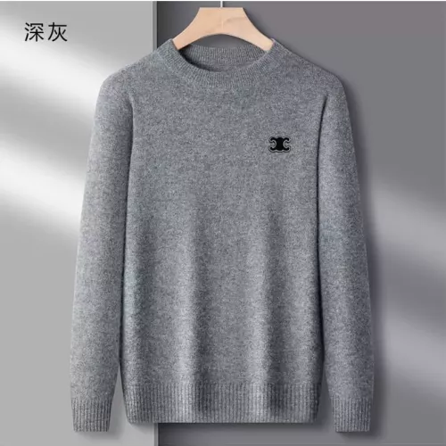 Celine Sweaters Long Sleeved For Men #1375691 $42.00 USD, Wholesale Replica Celine Sweaters