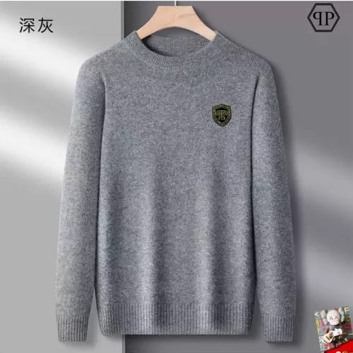 Philipp Plein PP Sweaters Long Sleeved For Men #1375700 $42.00 USD, Wholesale Replica Philipp Plein PP Sweaters