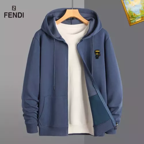 Fendi Hoodies Long Sleeved For Men #1375935 $42.00 USD, Wholesale Replica Fendi Hoodies
