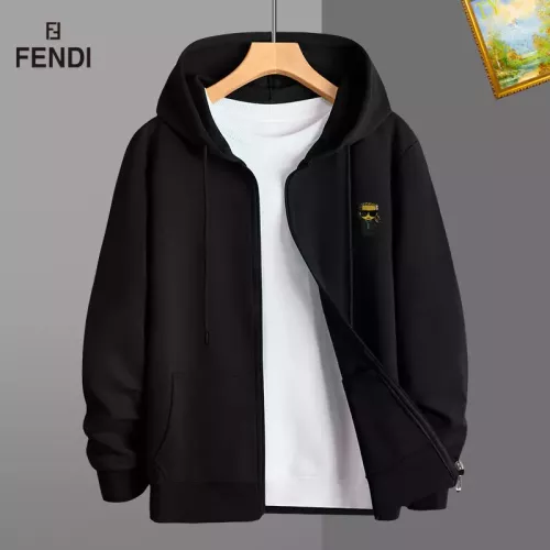 Fendi Hoodies Long Sleeved For Men #1375937 $42.00 USD, Wholesale Replica Fendi Hoodies