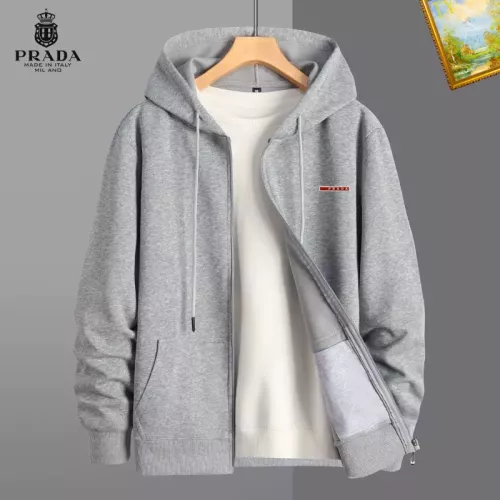 Prada Hoodies Long Sleeved For Men #1375938 $42.00 USD, Wholesale Replica Prada Hoodies