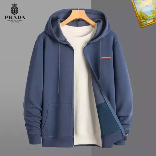 Prada Hoodies Long Sleeved For Men #1375940 $42.00 USD, Wholesale Replica Prada Hoodies