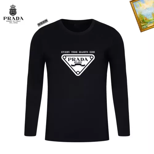 Prada T-Shirts Long Sleeved For Unisex #1375954 $34.00 USD, Wholesale Replica Prada T-Shirts