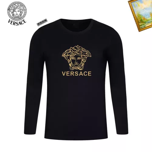 Versace T-Shirts Long Sleeved For Unisex #1375972 $34.00 USD, Wholesale Replica Versace T-Shirts