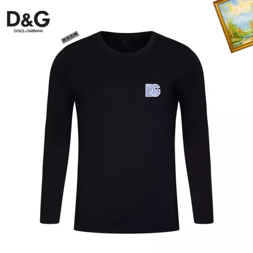 Dolce &amp; Gabbana D&amp;G T-Shirts Long Sleeved For Unisex #1375986 $34.00 USD, Wholesale Replica Dolce &amp; Gabbana D&amp;G T-Shirts