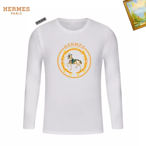 Hermes T-Shirts Long Sleeved For Unisex #1375989 $34.00 USD, Wholesale Replica Hermes T-Shirts