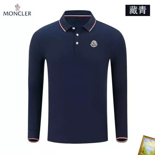 Moncler T-Shirts Long Sleeved For Men #1376018 $40.00 USD, Wholesale Replica Moncler T-Shirts