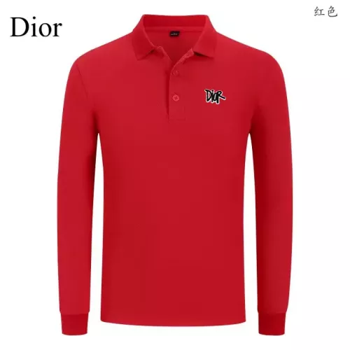 Christian Dior T-Shirts Long Sleeved For Men #1376022 $40.00 USD, Wholesale Replica Christian Dior T-Shirts