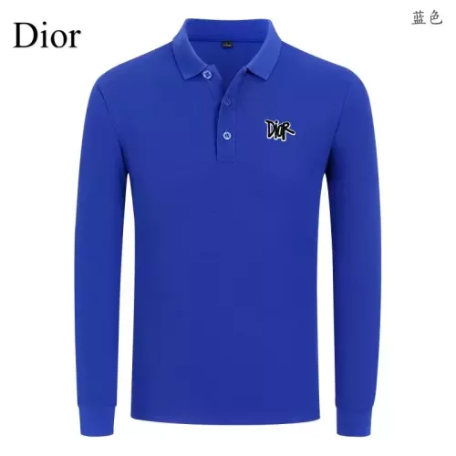 Christian Dior T-Shirts Long Sleeved For Men #1376023 $40.00 USD, Wholesale Replica Christian Dior T-Shirts