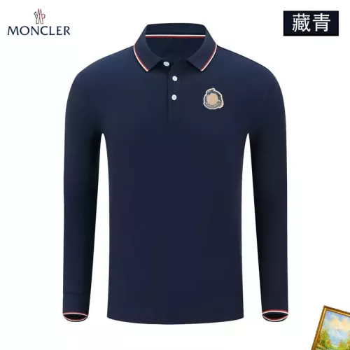 Moncler T-Shirts Long Sleeved For Men #1376040 $40.00 USD, Wholesale Replica Moncler T-Shirts