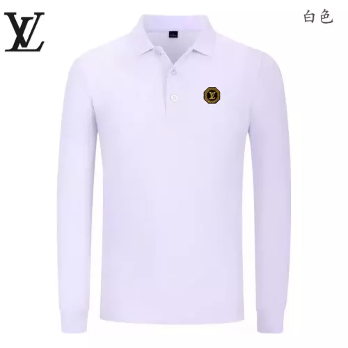 Louis Vuitton LV T-Shirts Long Sleeved For Men #1376075 $40.00 USD, Wholesale Replica Louis Vuitton LV T-Shirts