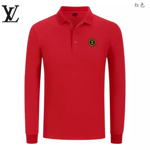 Louis Vuitton LV T-Shirts Long Sleeved For Men #1376077 $40.00 USD, Wholesale Replica Louis Vuitton LV T-Shirts