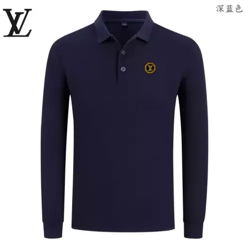 Louis Vuitton LV T-Shirts Long Sleeved For Men #1376079 $40.00 USD, Wholesale Replica Louis Vuitton LV T-Shirts