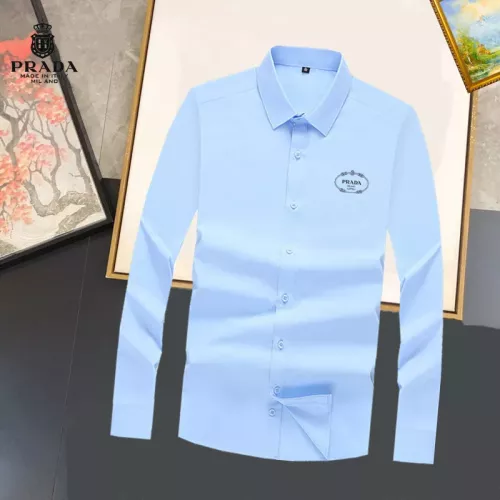 Prada Shirts Long Sleeved For Unisex #1376093 $40.00 USD, Wholesale Replica Prada Shirts