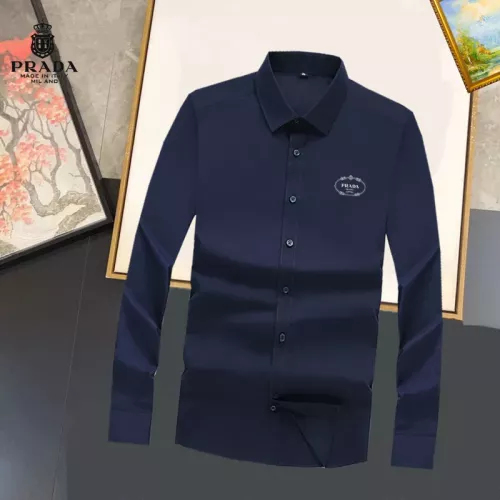Prada Shirts Long Sleeved For Unisex #1376096 $40.00 USD, Wholesale Replica Prada Shirts
