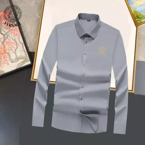 Versace Shirts Long Sleeved For Unisex #1376131 $40.00 USD, Wholesale Replica Versace Shirts